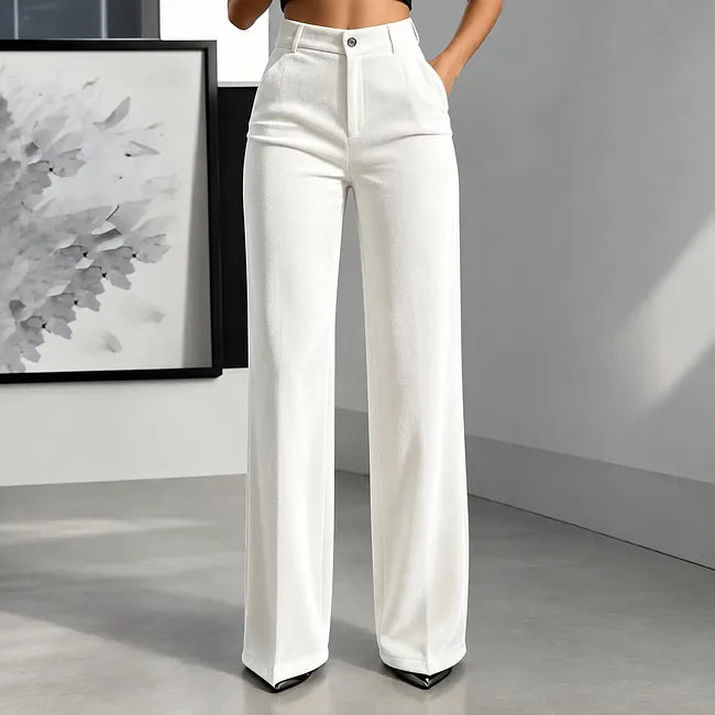 Jana - Pantalón De Pierna Ancha Y Cintura Alta
