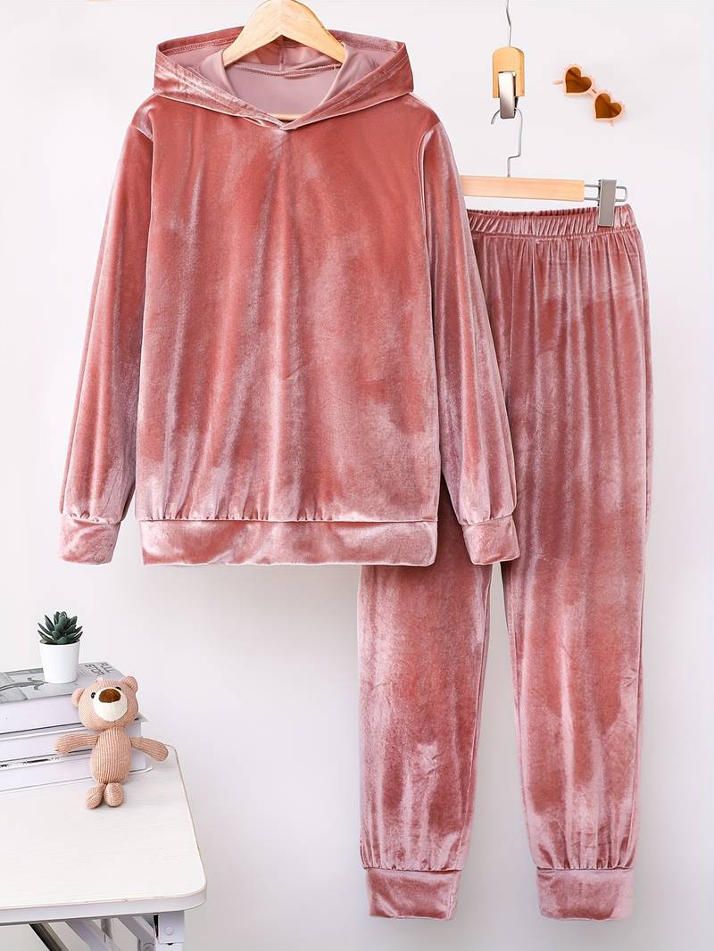 Tiferet - Elegante Conjunto de Sudadera Con Capucha y Pantalones