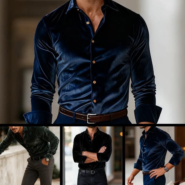 Kalana - Camisa Elegante de Manga larga Con Cuello