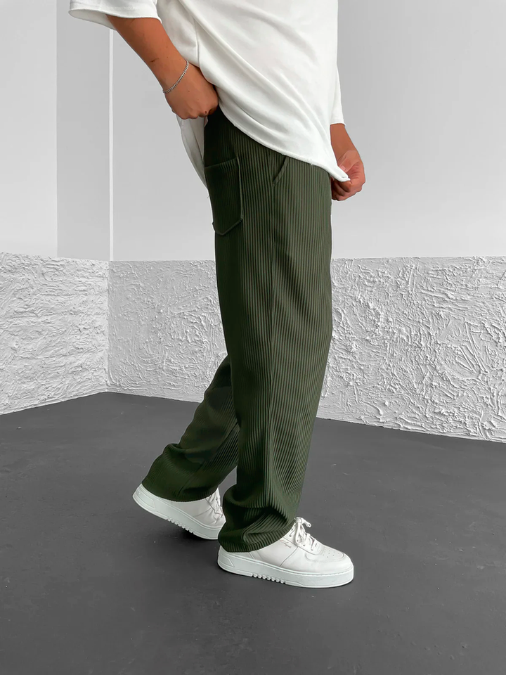 Eliezer - Pantalón de Pana de Corte Holgado