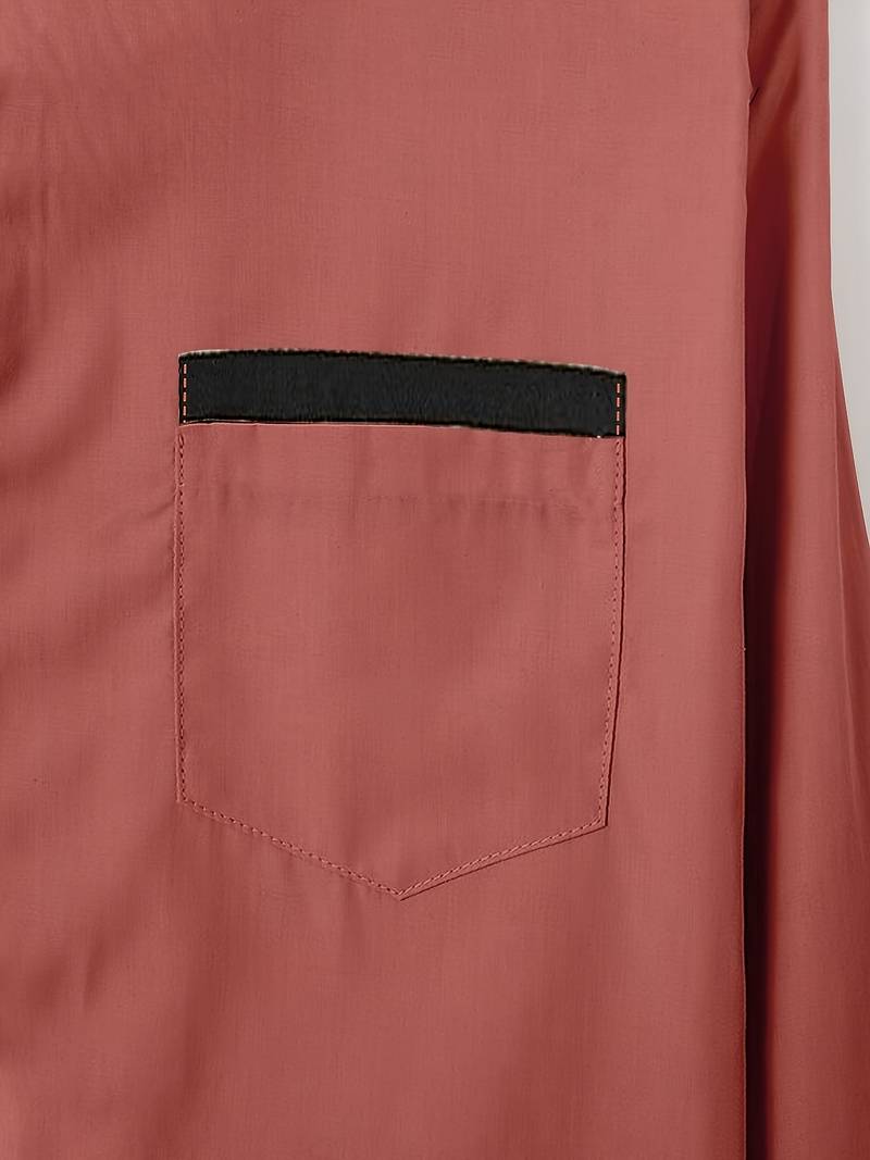 Shoval - Elegante Camisa De Manga Larga Con Botones