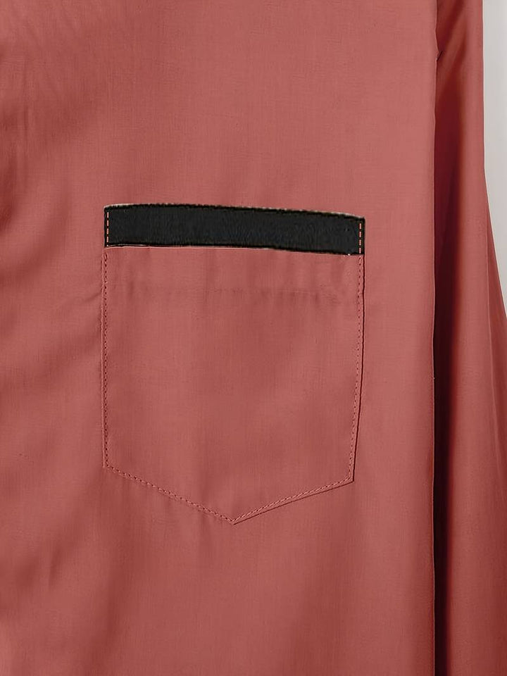 Shoval - Elegante Camisa De Manga Larga Con Botones