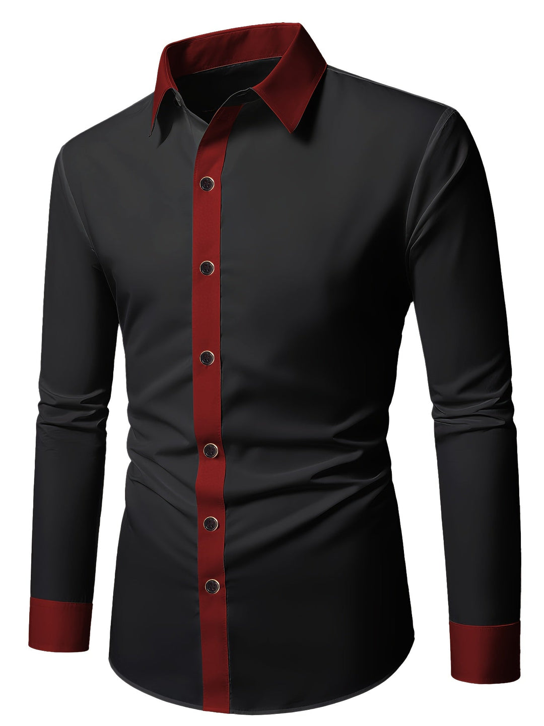 Tayib - Camisa De Manga Larga on Botones