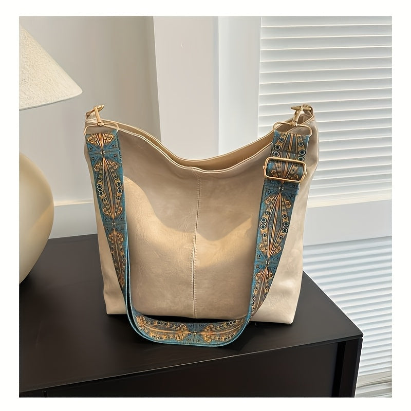 Mirelda - Bolso Bandolera Informal Con Correa Ancha
