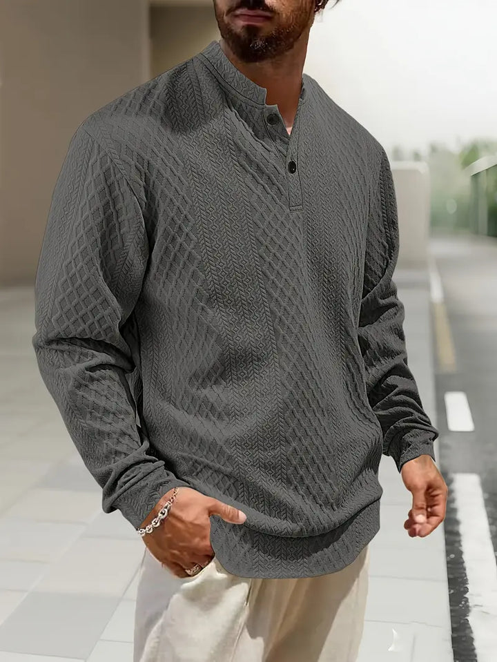 Warriner - Sudadera De Manga Larga Con Estampado Geométrico