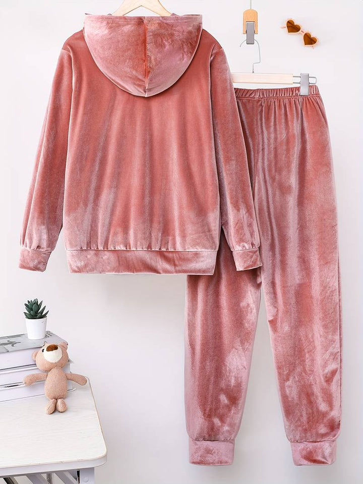 Tiferet - Elegante Conjunto de Sudadera Con Capucha y Pantalones