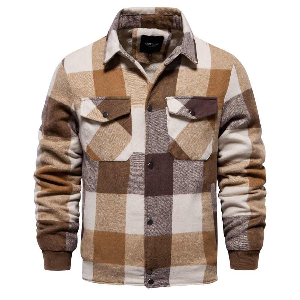 Newman - Chaqueta Con Solapa De Invierno