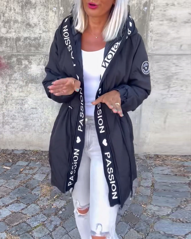 Kasia - Chaqueta con Cremallera Clásica