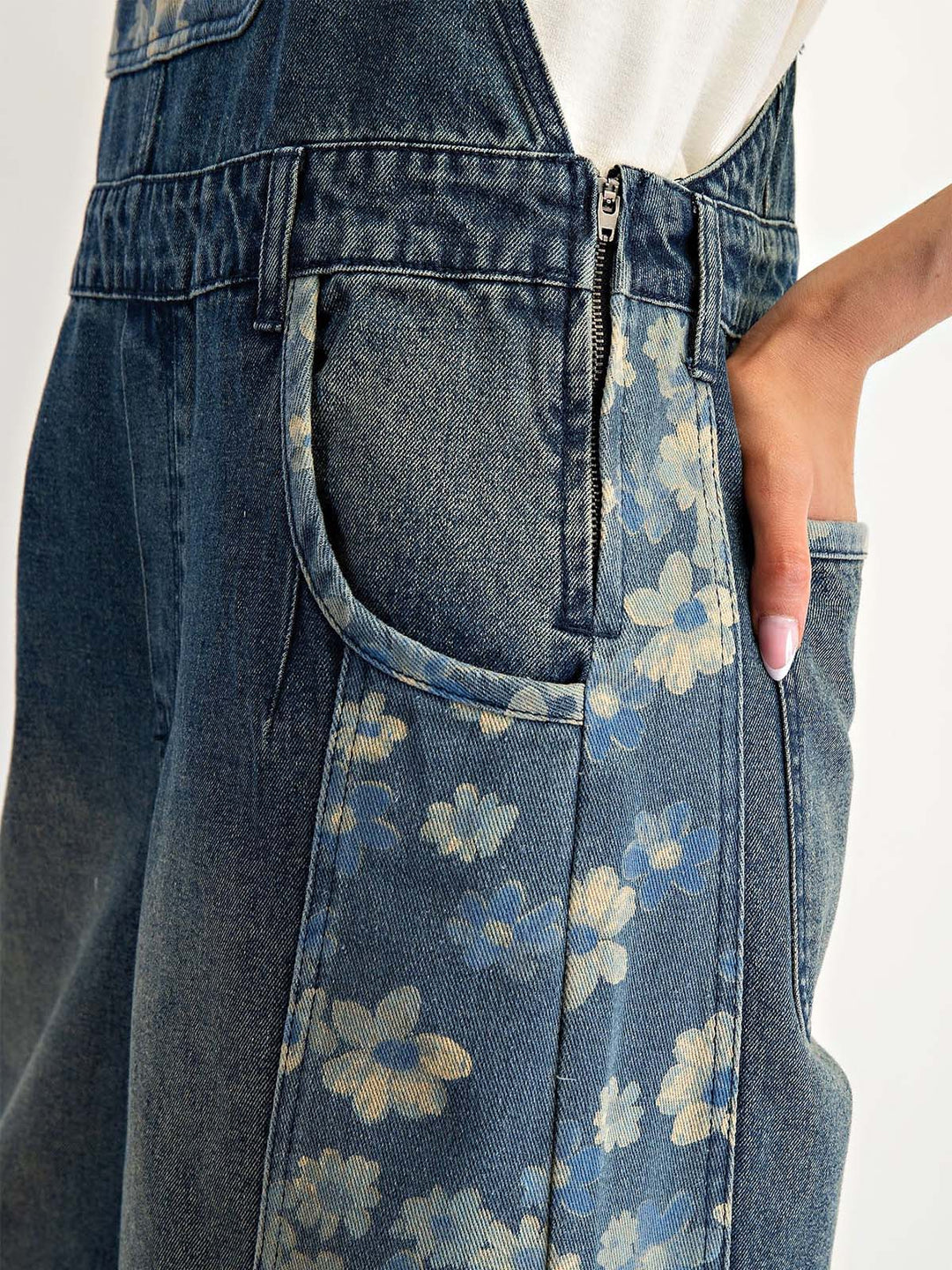 Yalita - Peto Vaquero con Estampado Floral
