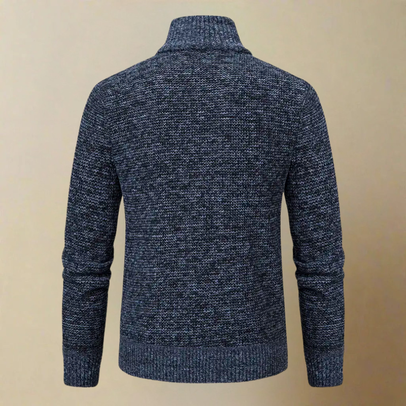 Feodor - Chaqueta Cálida con Cremallera y Cuello Alto