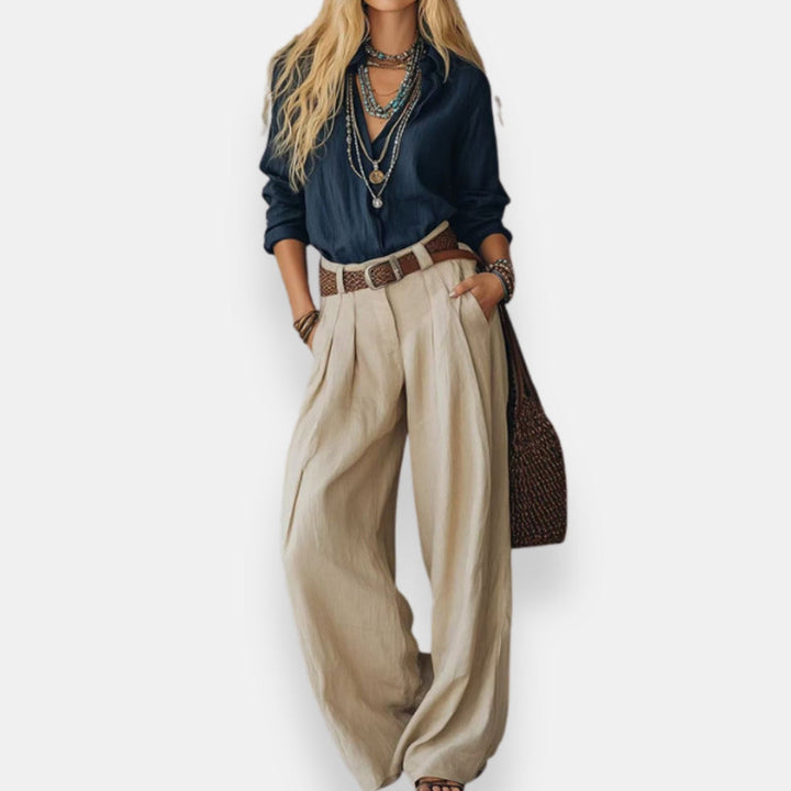 Orable - Conjunto De Camisa Y Pantalón