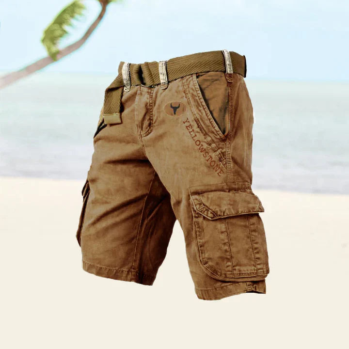 Ludolf - Pantalones Cortos Carga Cómodos