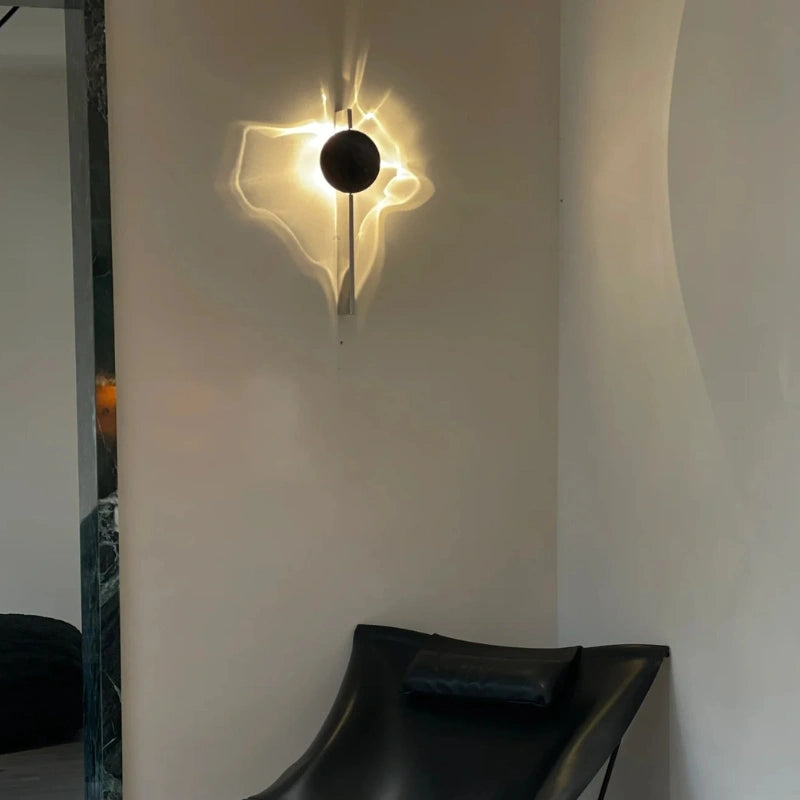 EchoLight - Lámpara De Pared Con Sombra Luminosa