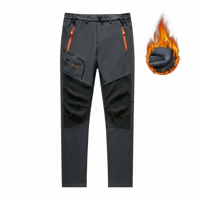Zoranu - Pantalones de Senderismo Elásticos e Impermeables