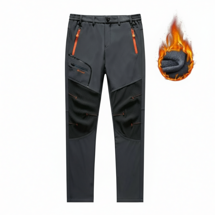 Zoranu - Pantalones de Senderismo Elásticos e Impermeables
