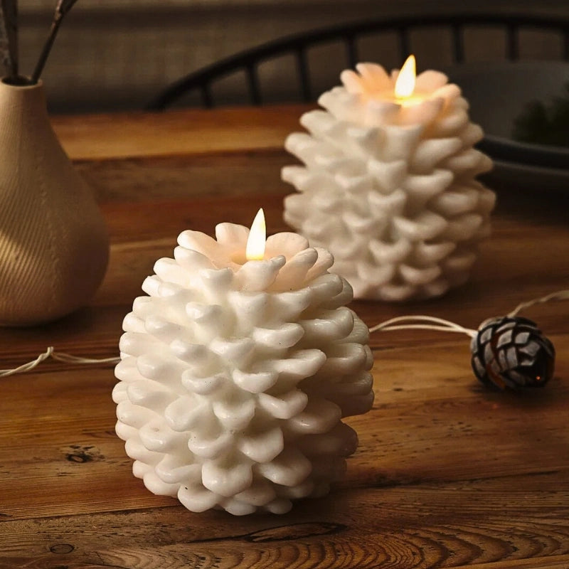 ForestFlame - Vela Sin llama Mood Pine Cone