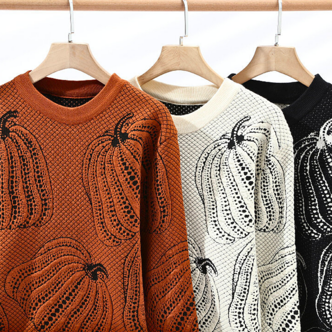Rinaldo - Jersey Informal De Punto Con Estampado De Calabazas