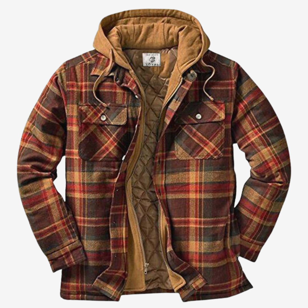 Everett - Chaqueta Acogedora De Estilo Robusto