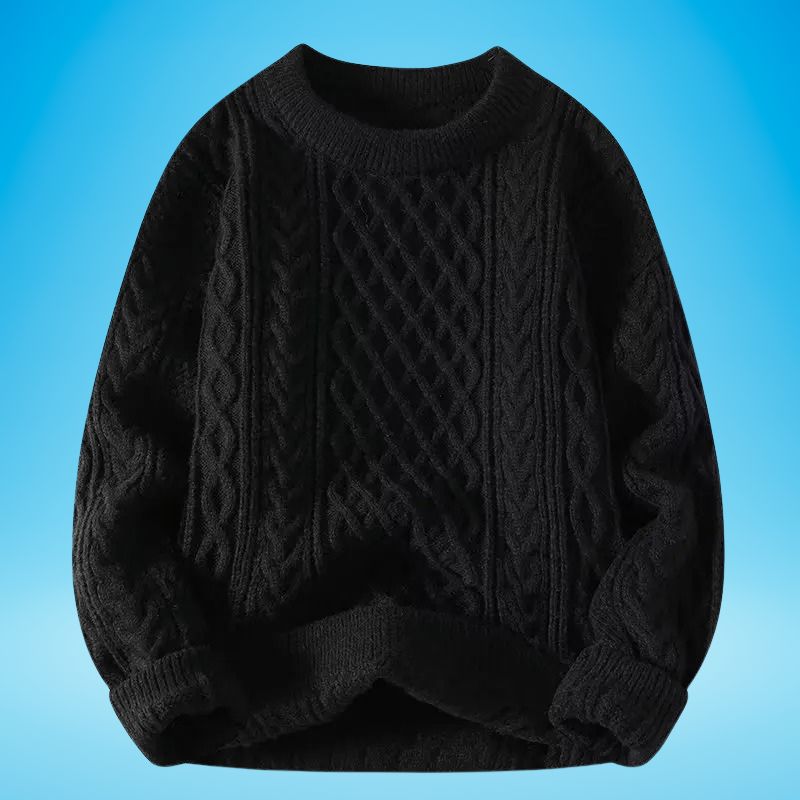 Xennon - Jersey Grueso De Cuello Redondo
