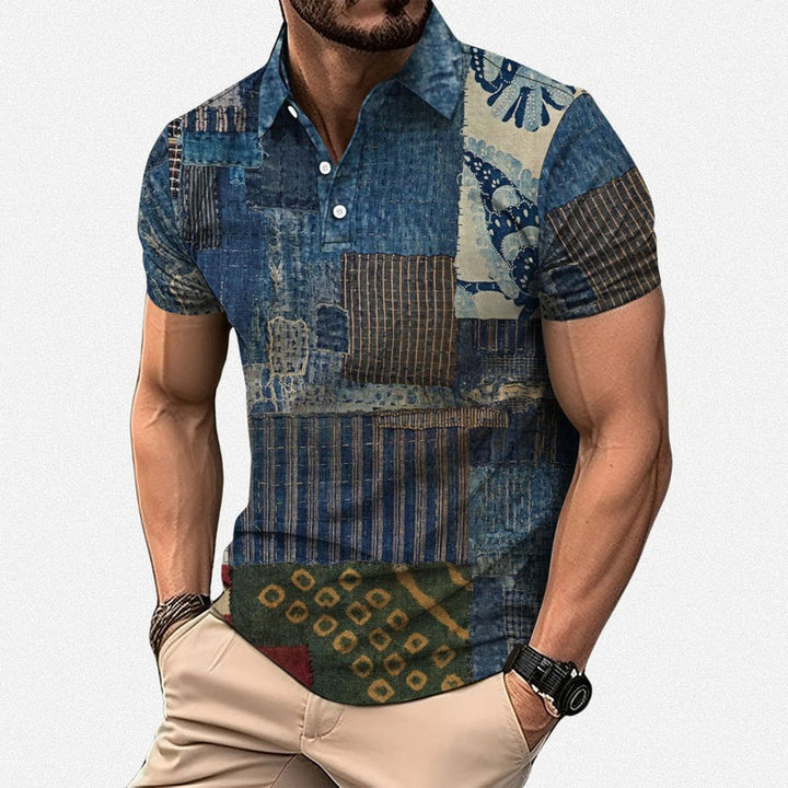 Gasan - Polo de Manga Corta Multicolor