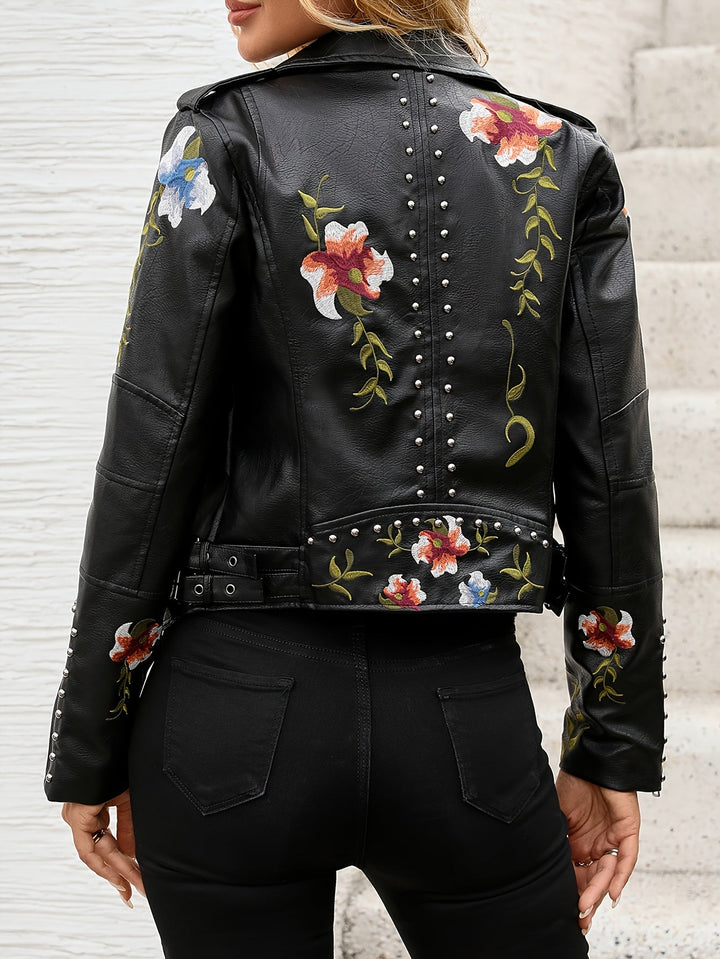 Litsitso - Chaqueta Corta Con Estampado Floral