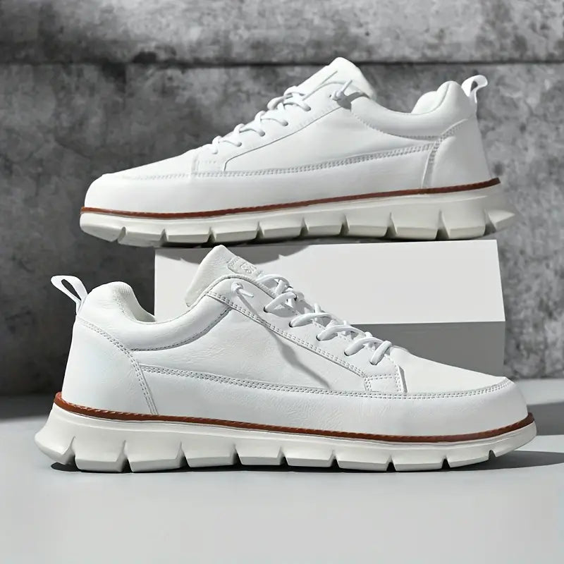 Dewey - Zapatillas De Cuero Transpirables