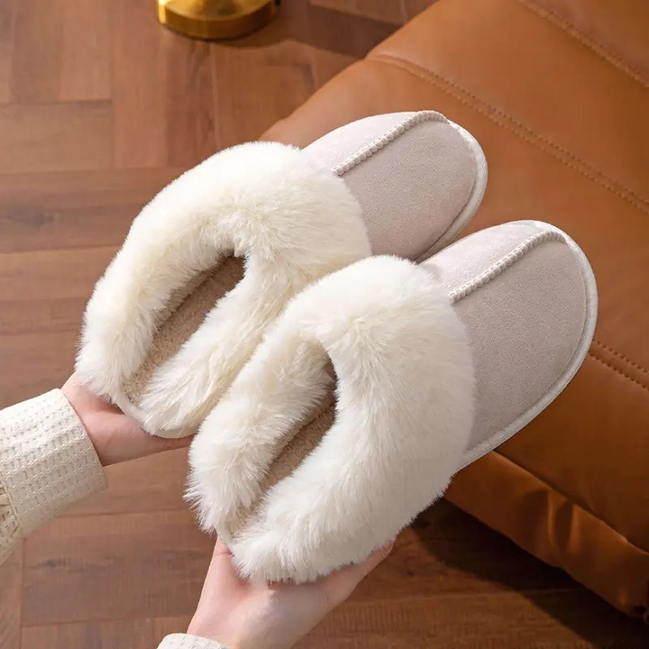 Chioma - Zapatillas Antideslizantes De Pelo Para El Invierno