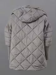 Stephenson - Chaqueta Con Capucha y Patrón Acolchado en Forma de Rombos