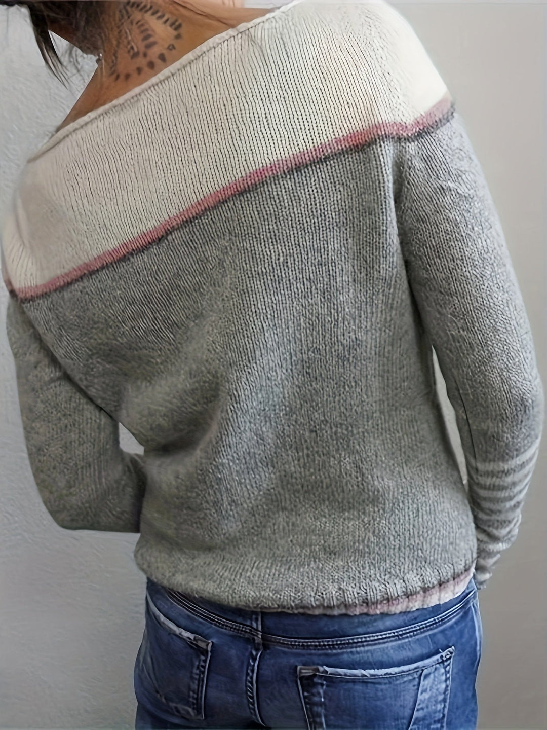 Katharina - Jersey De Manga Larga a Rayas