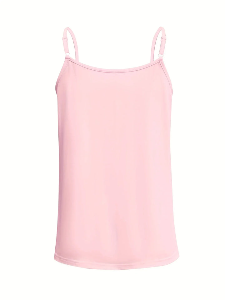 Juna - Elegante Sin Mangas Enlace Top Con Cuello En V