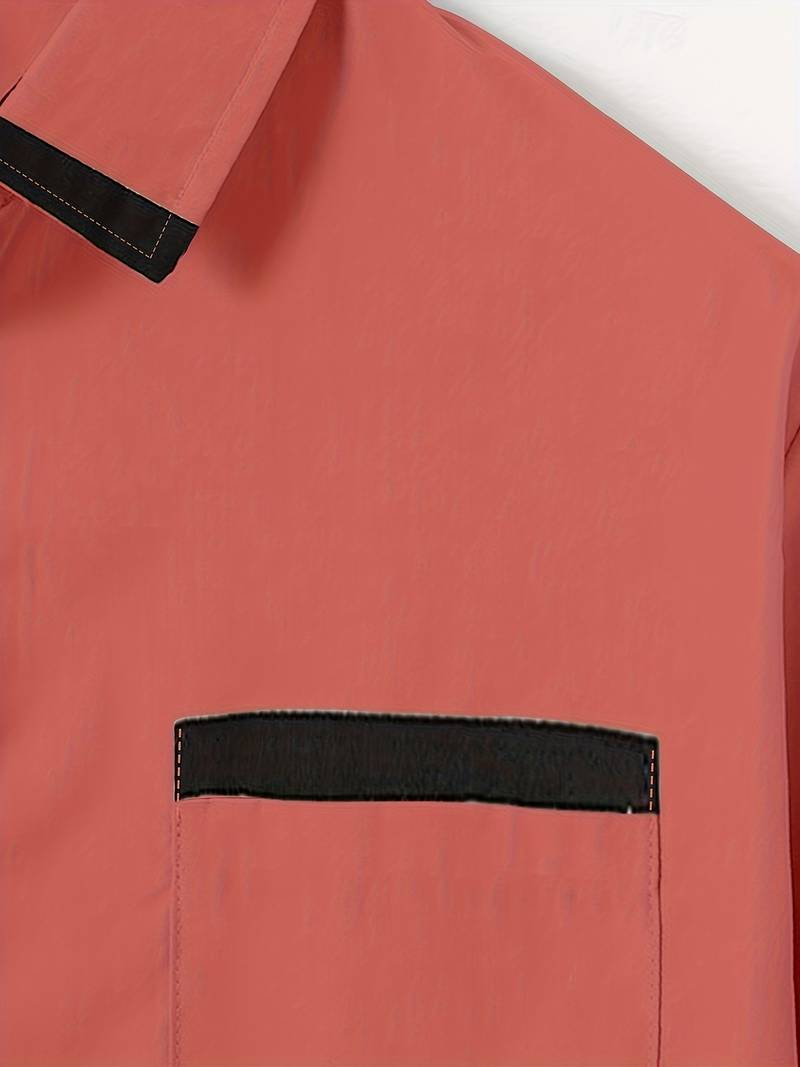 Shoval - Elegante Camisa De Manga Larga Con Botones
