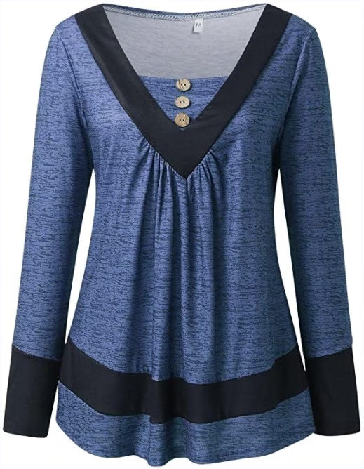 Grisel - Camiseta Acampanada Y Elegante