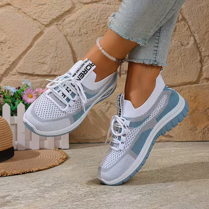 Loreta - Zapatillas Deportivas Transpirables Con Malla Degradada