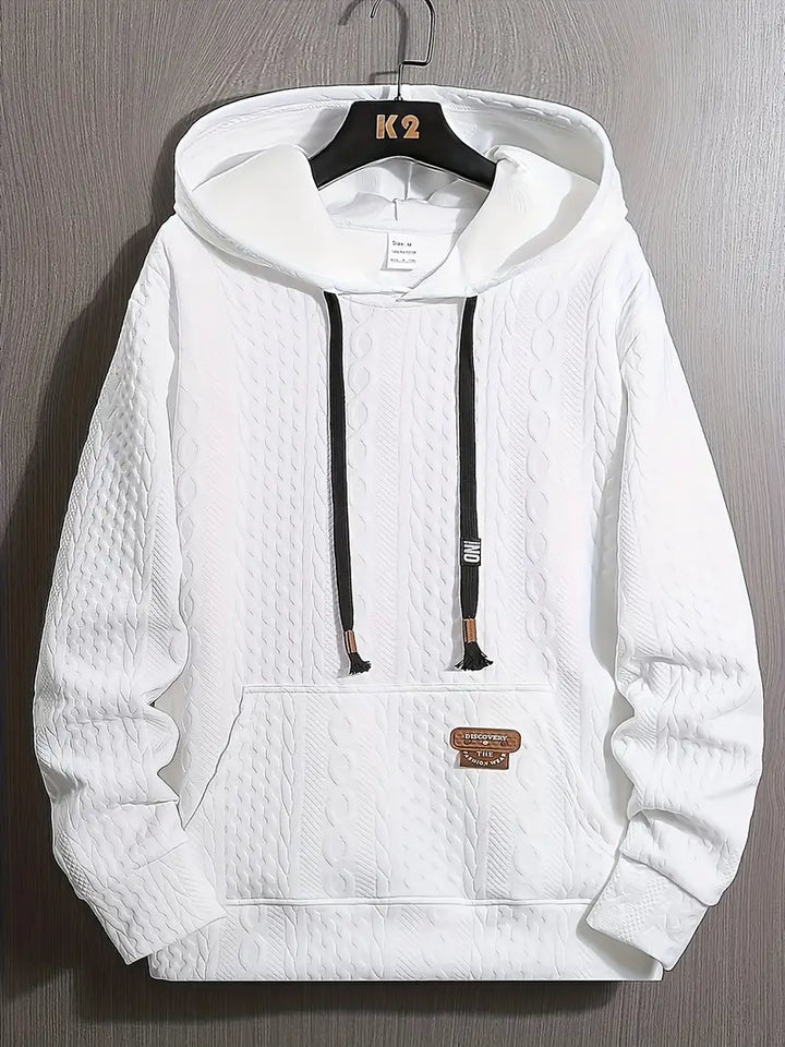 Pruitt - Sudadera Con Capucha De Manga Larga De Punto