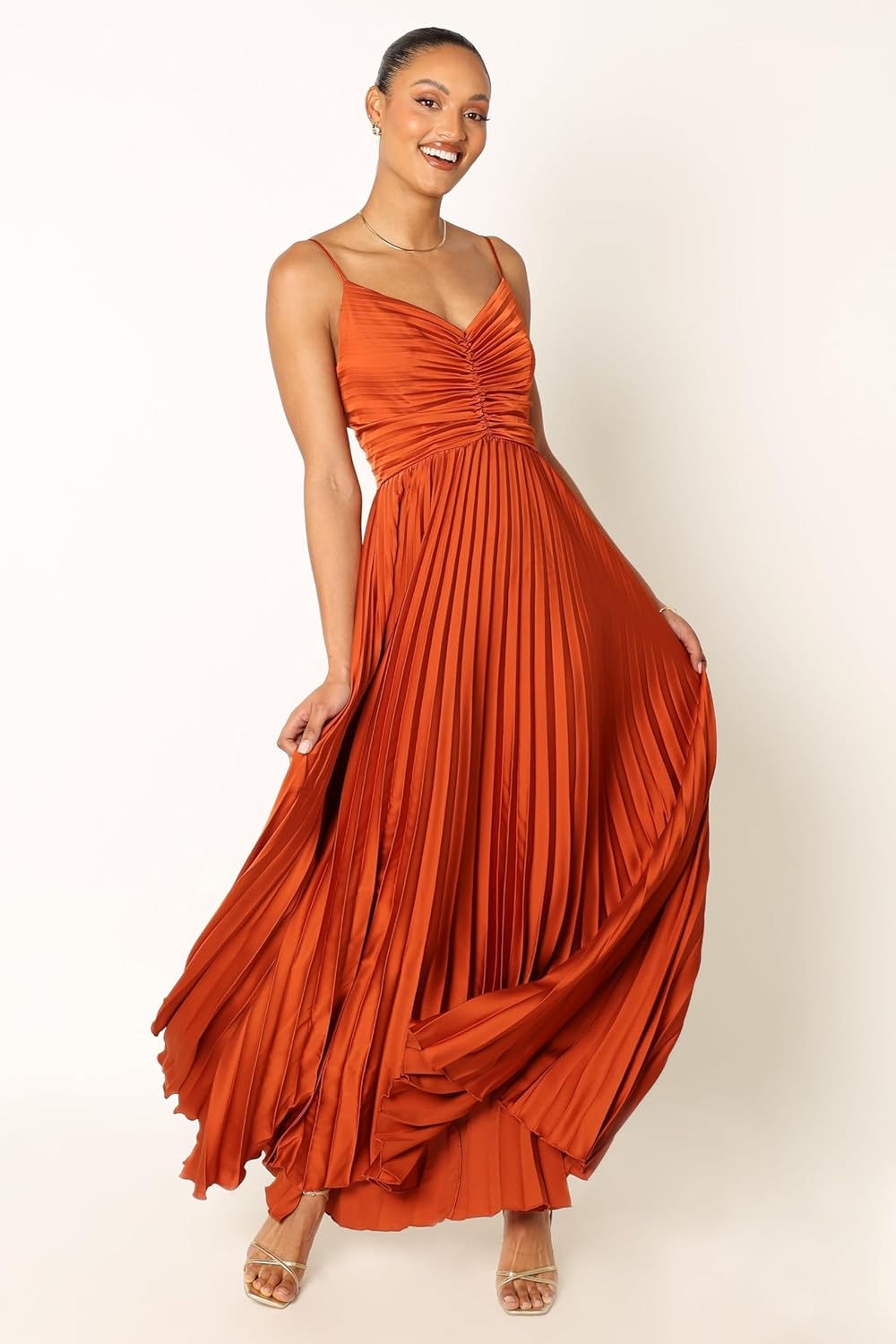 Masano - Elegante Vestido Plisado