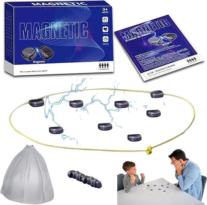 MindSpark - Juego De Ajedrez Magnético Divertido Juego De Estrategia Para Niños y Familias
