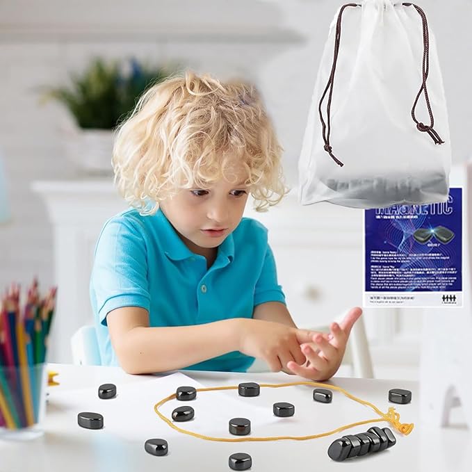 MindSpark - Juego De Ajedrez Magnético Divertido Juego De Estrategia Para Niños y Familias