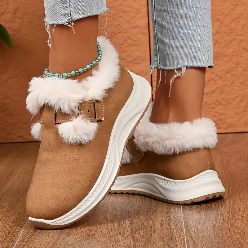Domitilla - Botas De Nieve Impermeables De Felpa Para Invierno