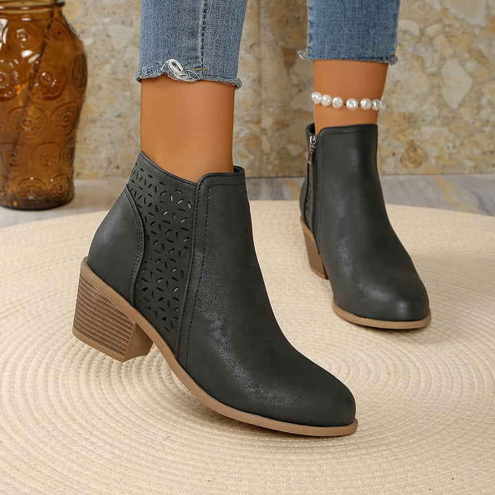 Fredrika - Botines Transpirables Con Cremallera