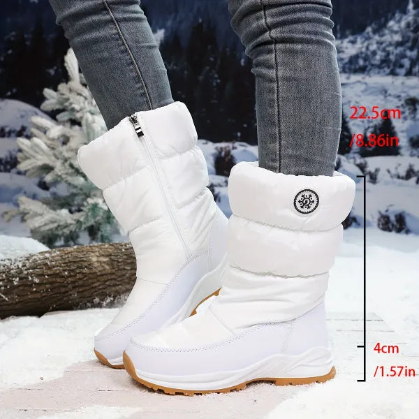 Neria - Botas De Nieve Con Cremallera Lateral