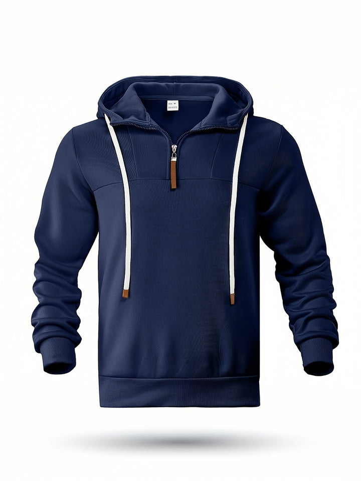 Kolton - Sudadera Con Capucha Y Medios Cremallera