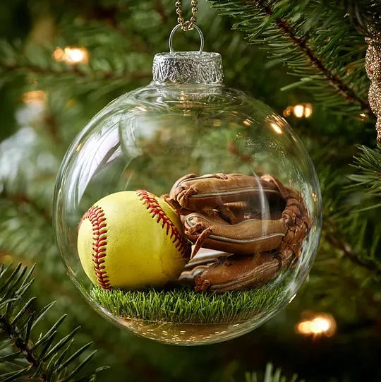MerryBall - Adorno Navideño Deportivo Bola de Cristal