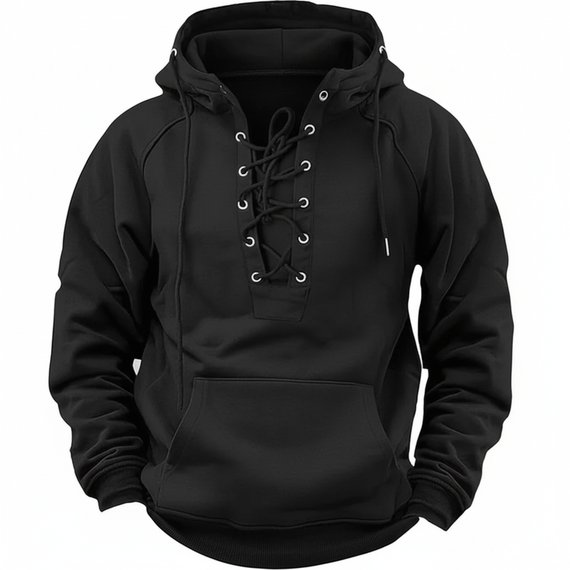 Hovav - Manga Larga Con Cordones Sudadera
