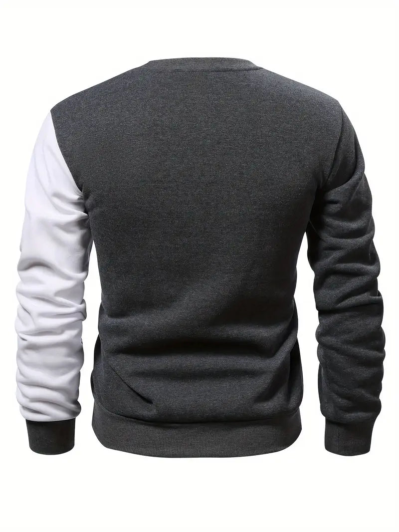 Blaine - Sudadera Elegante Con Rayas En Contraste
