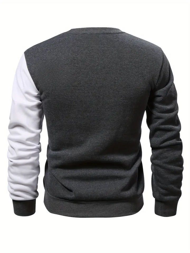 Blaine - Sudadera Elegante Con Rayas En Contraste