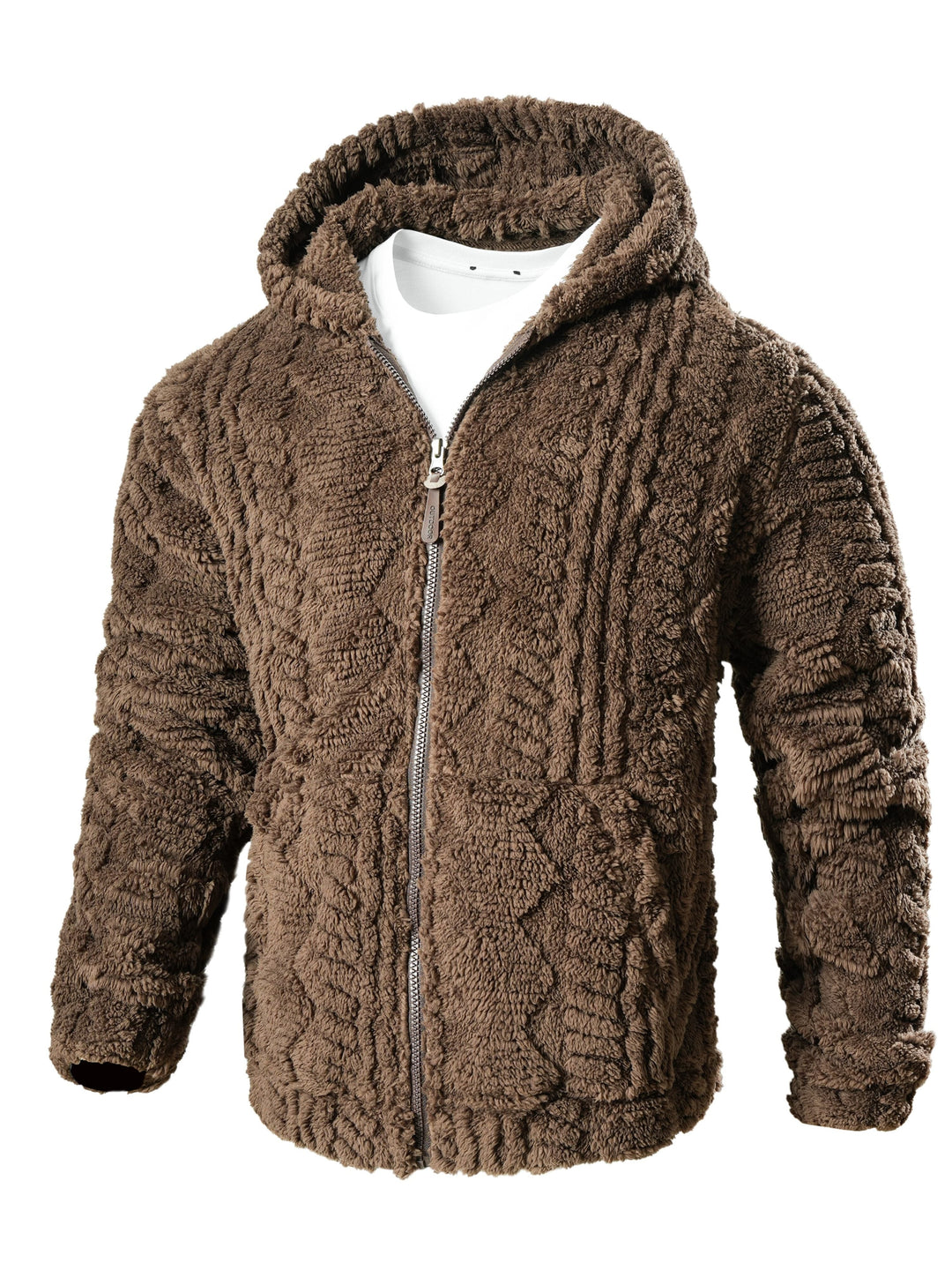 Bingwa - Chaqueta Con Capucha, Manga Larga Y Cremallera