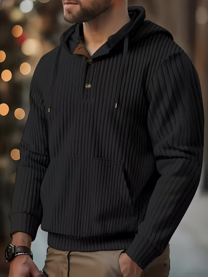 Colman - Sudadera Con Capucha Eegante y Texturizada
