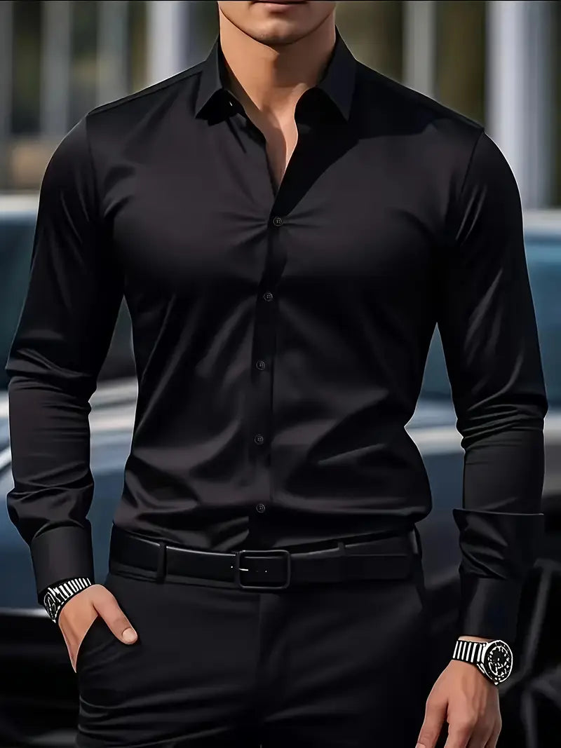 Marlon - Camisa De Manga Larga Transpirable