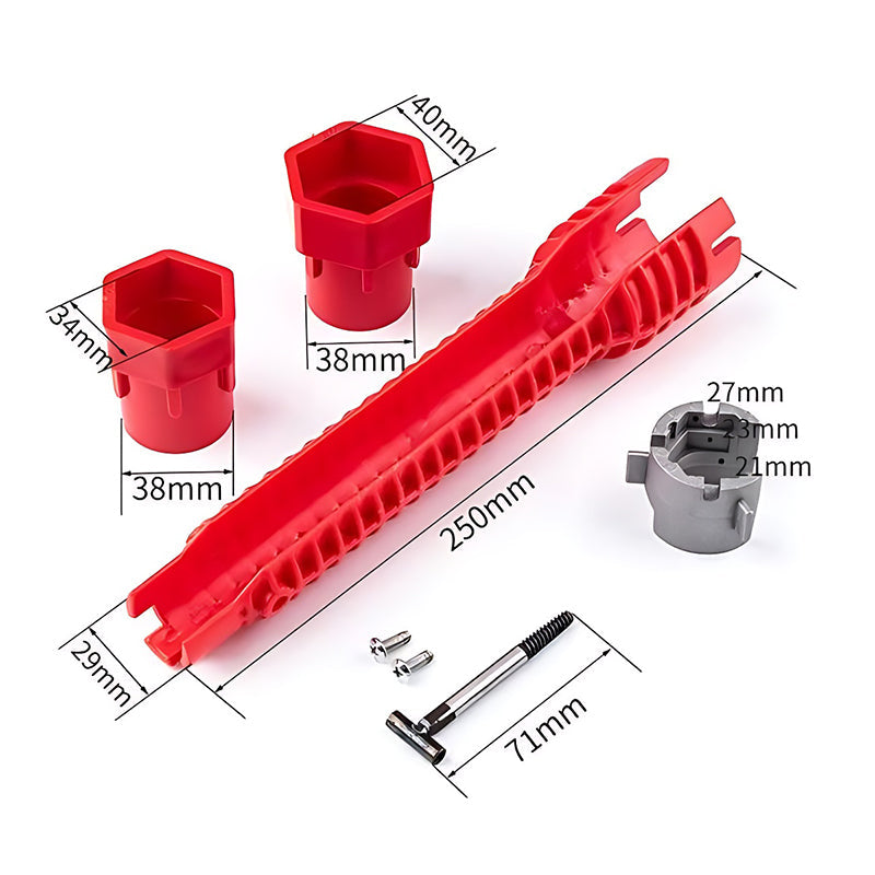 GripFlex - Llave de fregadero 8 en 1