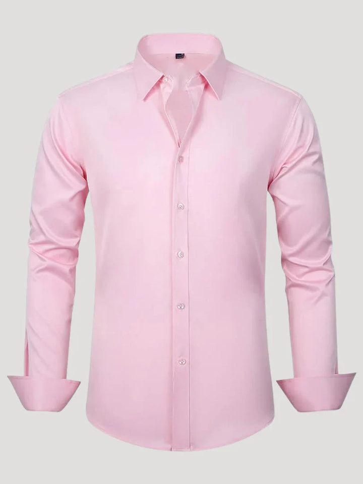 Bordon - Camisa Elástica Sin Planchar Con Botones